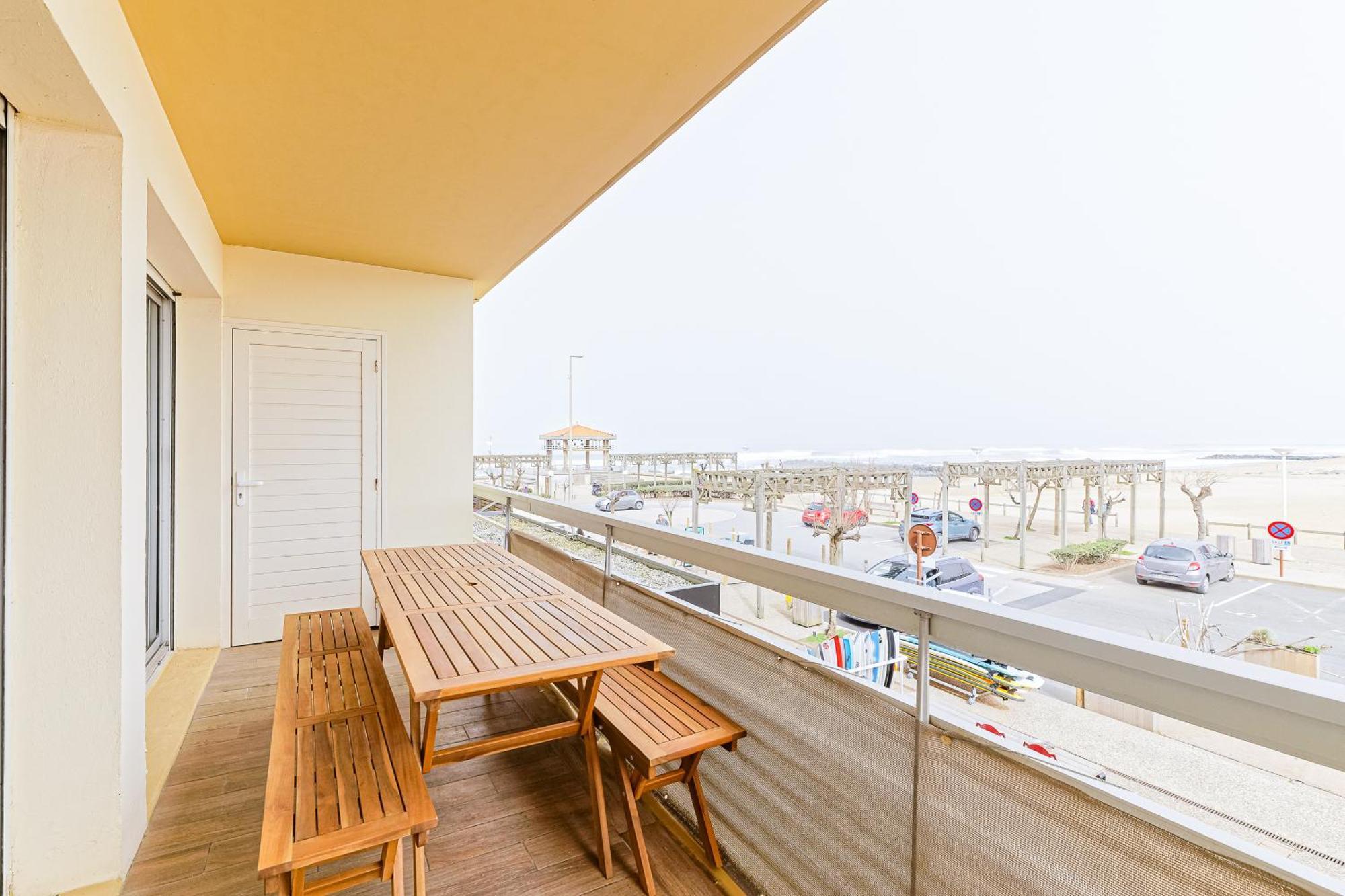 Golden Sand Anglet Biarritz - Front De Mer - Parking Privatif Gratuit Exterior foto